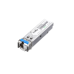 Modulo SFP bidirezionale da 155 Mbps. 1310nm/1550nm FP 20km, 12dB. Interfaccia di ingresso/uscita dati conforme a LVPECL. Alloggiamento in metallo. Bassa EMI ed eccellente protezione ESD. Conforme a RoHS