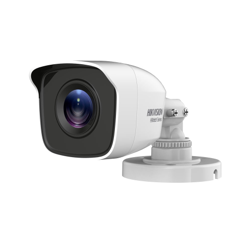 Camera 4 in 1 HIKVISION® HiWatchT. 5 MP @ 20 ips. Uscita commutabile 4 in 1. ICR, 0,01 lux, Smart IR 20 m. Obiettivo fisso da 2,8 mm. WDR digitale. IP66, 3 ASSI, 12 V CC