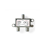 Combinatore satellitare | 5-862 MHz | 950-2400 MHz | 75 Ohm | Passaggio di potenza | Zinc | Argento