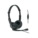 CUFFIA MULTIMEDIALE PREMIUM CON MICROFONO PER PC JACK 3.5MM 4 POLI ISNATCH
