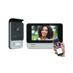 KIT VIDEOCITOFONO 2 FILI WI-FI PHILIPS MONITOR TOUCH SCREEN DA 7" WELCOMEEYE CONNECT 2 CONNESSO