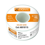 ROCCHETTO STAGNO 100GR 0.7MM SN60/PB40  XDOME
