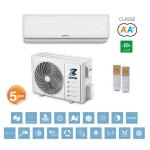 CLIMATIZZATORE ZEPHIR MONO UNITA'  ESTERNA ZTQ18000MY24UE + SPLIT ZTQ18000MY24UI 18000 BTU