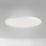 PLAFONIERA ACELIA P/S LED 76W 6900LM 3000K-4000K ALLUMINIO SATINATO BIANCO DIFFUSORE IN METACRILATO BIANCO OPACO