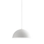 LAMPADARIO SOSPENSIONE BONELLA S/P 1 X E27 ALLUMINIO BIANCO OPACO 