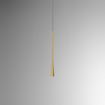 SOSPENSIONE DAFNE SP/I LED 7W 213LM 3000K ALLUMINIO ORO ROSONE DA INCASSO