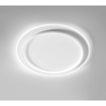 PLAFONIERA DHARMA P/S LED 65W 5554LM 3000K ALLUMINIO BIANCO SATINATO D700MM