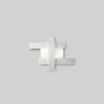PLAFONIERA DOHA P/P LED 30W 2620LM 3000K ALLUMINIO BIANCO FINITURA BIANCO 655 X 490 MM