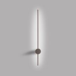 APPLIQUE ENILA A LED 20W 1320LM 3000K ALLUMINIO TITANIO 800 X D80 MM