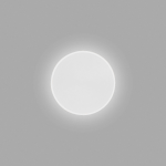 APPLIQUE FORTUNA A/G LED 28W 2560LM 3000K METALLO BIANCO SATINATO D380MM