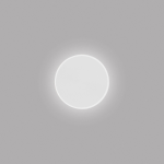 APPLIQUE FORTUNA A/P LED 20W 1640LM 3000K METALLO BIANCO SATINATO D300MM