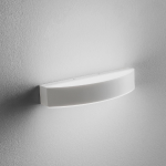 APPLIQUE GAP501C 20W 2107LM 3000K STRUTTURA ALLUMINIO BIANCO OPACO IP44