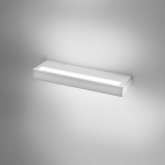 APPLIQUE GAP522 34W 3656LM 3000K STRUTTURA ALLUMINIO BIANCO SATINATO
