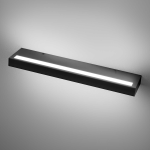 APPLIQUE GAP525 44W 4983LM 3000K STRUTTURA ALLUMINIO NERO SATINATO