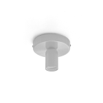 PLAFONIERA GSOP06 PORTALAMPADA E27 GRIGIO CEMENTO D120 X 93 MM