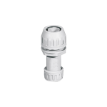 RACCORDO IP65 TUBO GUAINA PARI Ø 25 RS25