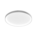 PLAFONIERA KRIZIA P/G LED 50W 4100LM 3000K ALLUMINIO BIANCO SATINATO D580 MM