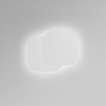 APPLIQUE STEP A/G BIANCO OPACO LED 40W 3600LM 3000K  ALLUMINIO ILLUMINAZIONE INDIRETTA