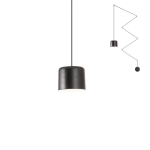 DODO SOSPENSIONE - 15W - METALLO NERO OPACO
