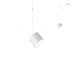 DODO SOSPENSIONE - 15W - METALLO BIANCO OPACO