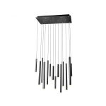 MADISON SOSPENSIONE LED - 56W - METALLO NERO