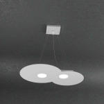 SOSPENSIONE IN METALLO 2 X GX53 GRIGIO