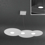 SOSPENSIONE IN METALLO 3 X GX53 GRIGIO