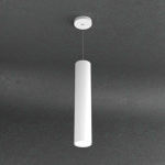 PENDENTE CILINDRICO BIANCO 1 X GX53