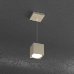 LAMPADARIO A SOSPENSIONE 10 CM SATINATO