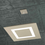 FINE SERIE - CARPET SOSPENSIONE 50X50 4 LUCI SABBIA