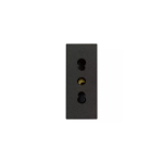 Presa 2P+T 16A P17/11 nero SERIE VIMAR LINEA