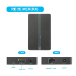 Ricevitore HDMI SINGOLO, abbinato a VK-100ER,over TCP/IP