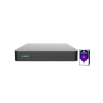 NVR Uniarch 4 Canali 8 Megapixel, senza Poe,1 HardDisk 1TB