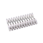 Morsettiera bianc 24 poli 10A -10mm2 mas-fem 380V stecca10pz