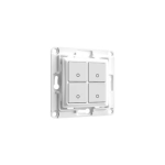 Shelly Wall switch 4 - Interruttore da parete 4 tasti bianco