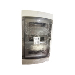 Centralino da parete con sportello fumè 36 moduli IP65 bianco 320x560x140 mm