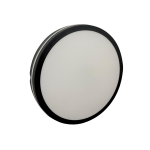 PLAFONIERA LED YISHA 40W 3 CCT D.280 NERA IP65