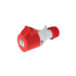 PRESA INDUSTRIALE 380V 16A 3 POLI + TERRA IP44 ELETTROCANALI EC69082