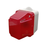 SEGNALATORE LUMINOSO E14 - rosso - IP55