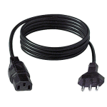 CAVO DI ALIMENTAZIONE 230V VDE ITA C13 3X0,75MM 2 METRI