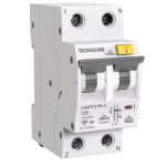 INTERRUTTORE MAGNETOTERMICO DIFFERENZIALE 1P + N 25A 300mA Tipo A 6KA