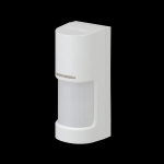 Rilevatore PIR panoramico 180° della serie WX Infinity per esterni con antimasking con LED attivo. Portata regolabile fino a 12m, 180°. Rilevamento lato destro e sinistro indipendenti. Logica di processato avanzato SMDA. 14 pari di zone di rilevamento ori