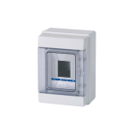 CENTRALINO DA PARETE STAGNO 4 MODULI IP65 