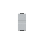 LIVING LIGHT BTICINO pulsante ax 1P NO 10A 1m tech