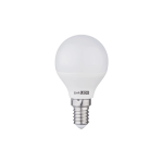 LAMPADINA LED SFERA E14 6W 3000K 450 LUMEN LUCE BIANCO CALDO