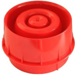Sirena wireless con tecnologia mesh. Include 4 batterie CR123A. Rossa.