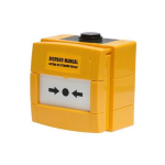 PULSANTE DI ANTINCENDIO KAC EN-12094-3 COLORE GIALLO IP65