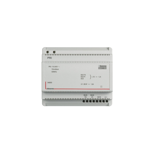 Alimentatore BUS-SCS per impianti audio e video 2 fili