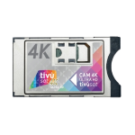 CAM TIVUSAT CON TESSERA TIVù SAT 4K UHD SATELLITARE 