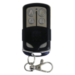 RADIOCOMANDO AUTOAPPRENDIMENTO 433,92MHZ UNIVERSALE 4 CANALI